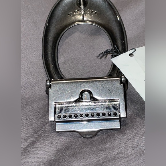 BMWT Coach Men’s Logo Metal Belt Buckle - Picture 7 of 8